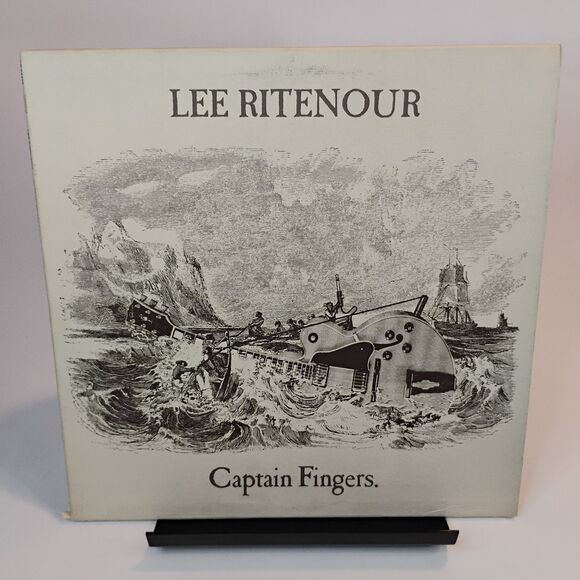 VTG Lee Ritenour ~ Captain Fingers LP Vinyl Record ~ Epic PE34426 ~ Jazz 1977 - Picture 1 of 4